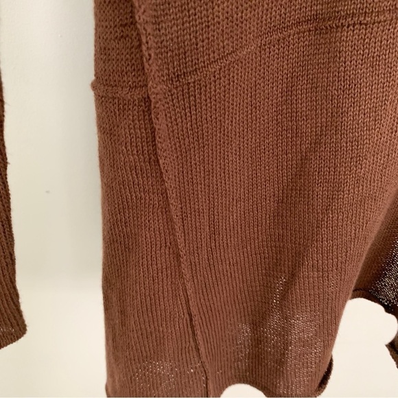 Wooden Ships Brown Cardigan Size M/L - Picture 4 of 9